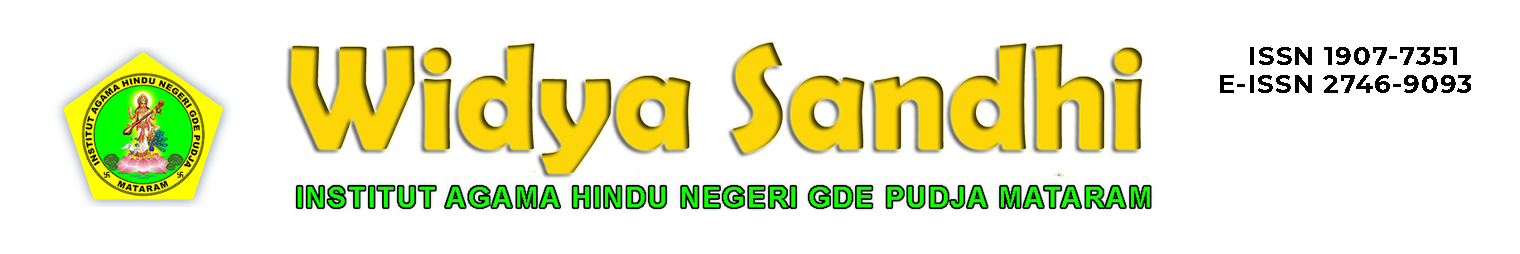 header widya sandi IAHN Gde Pudja Mataram